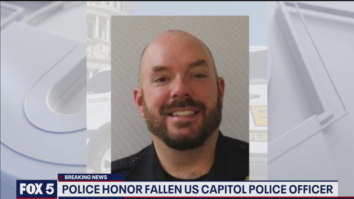 Police honor fallen Capitol police officer